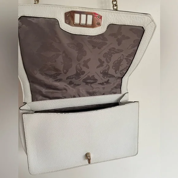 Rebecca Minkoff Woven Leather Crossbody Bag - Picture 6 of 8